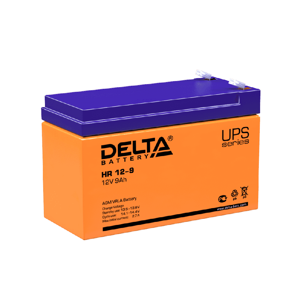 Аккумуляторная батарея DELTA BATTERY HR 12-9